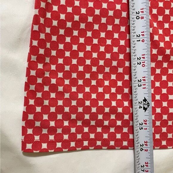 Worthington Red Sleeveless Blouse with Notched Collar - Picture 8 of 9